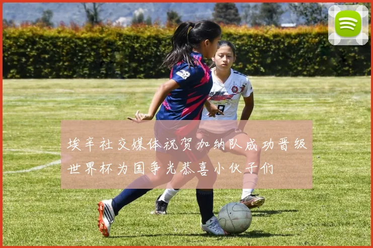 埃辛社交媒体祝贺加纳队成功晋级世界杯为国争光恭喜小伙子们
